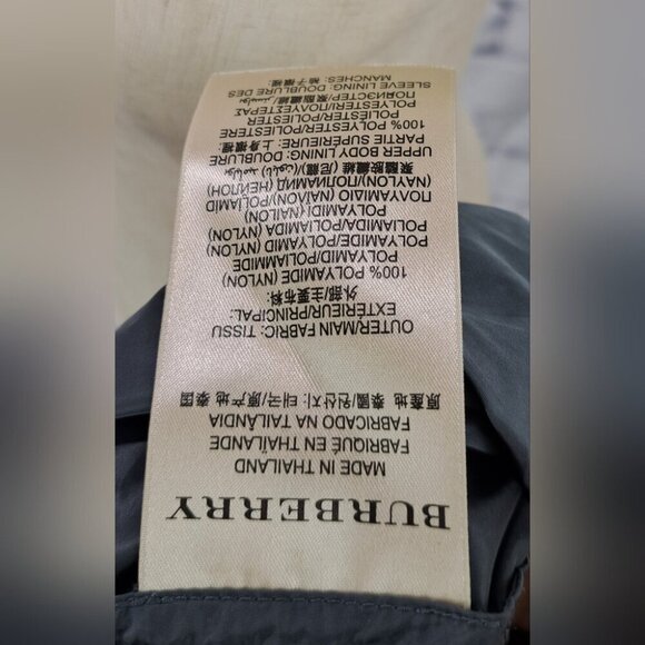 Burberry Gray Trench Coat - Picture 4 of 16